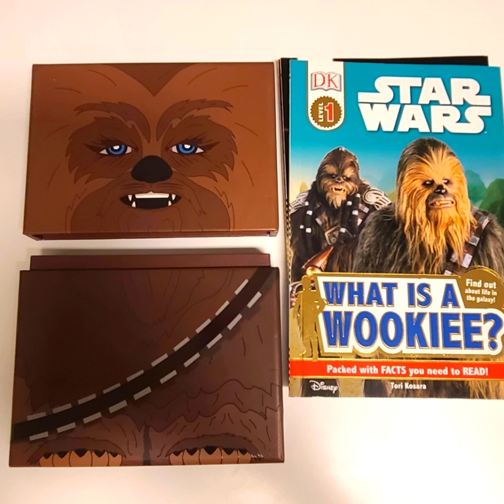 Star Wars book set in a hard cover case Chewbacca